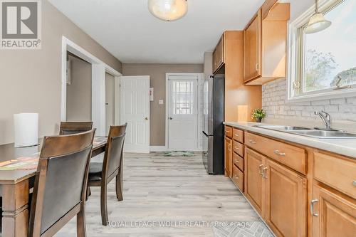 24 Clarke Street N, Woodstock, ON - Indoor Photo Showing Kitchen With Double Sink