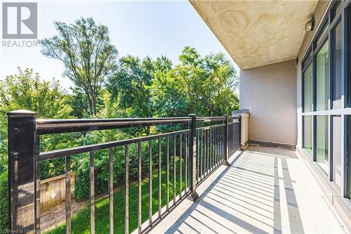 PRIVATE BALCONY - 34 Plains Road E Unit# 208, Burlington, ON - Outdoor With Balcony With Exterior