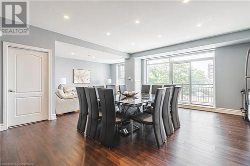 PARTY ROOM - 34 Plains Road E Unit# 208, Burlington, ON - Indoor Photo Showing Dining Room