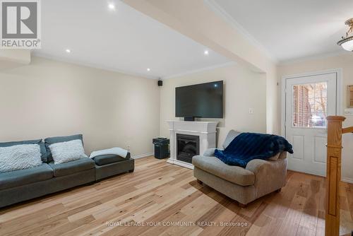 106 Seaton Drive, Aurora, ON - Indoor Photo Showing Living Room With Fireplace