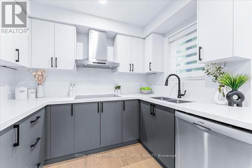 1043 Freeman Trail, Milton, ON - Indoor Photo Showing Kitchen With Double Sink