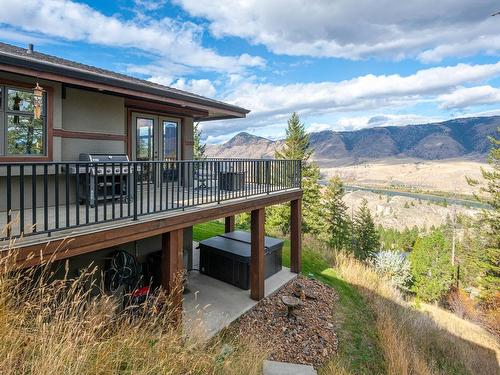 3096 Kicking Horse Drive, Kamloops, BC - Outdoor With Deck Patio Veranda With View