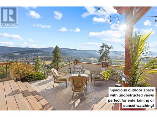 1294 Samurai Court, Kelowna, BC - Outdoor With Deck Patio Veranda With View