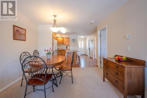 850 Railway Lane Unit# 201, Okanagan Falls, BC - Indoor Photo Showing Dining Room