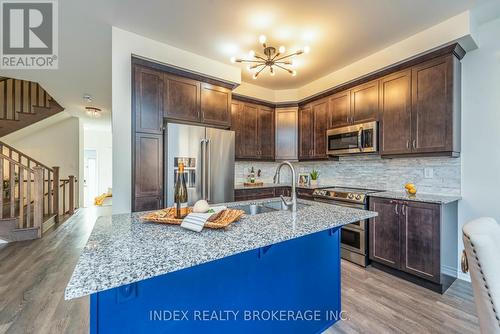 57 Callandar Road, Brampton, ON - Indoor Photo Showing Kitchen With Stainless Steel Kitchen With Upgraded Kitchen