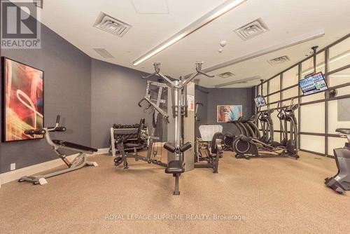 312 - 25 Fontenay Court, Toronto, ON - Indoor Photo Showing Gym Room