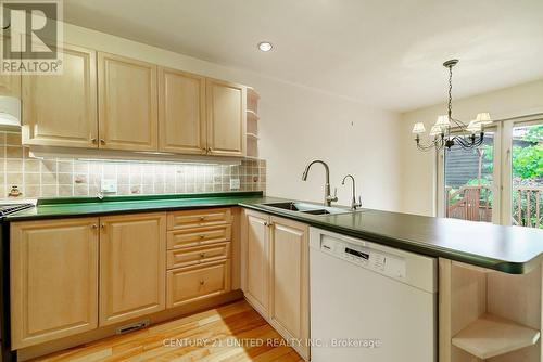 1612 Waddell Avenue, Peterborough (Monaghan), ON - Indoor Photo Showing Kitchen With Double Sink