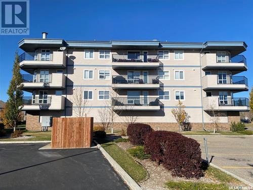 205 333 Morrison Drive, Yorkton, SK - Outdoor With Balcony With Facade