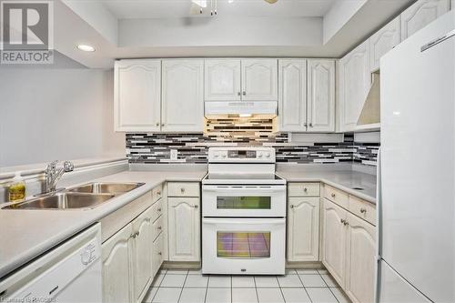 1455 2Nd Avenue W Unit# 303, Owen Sound, ON - Indoor Photo Showing Kitchen With Double Sink