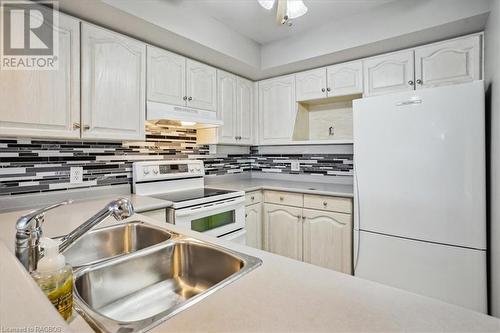 1455 2Nd Avenue W Unit# 303, Owen Sound, ON - Indoor Photo Showing Kitchen With Double Sink