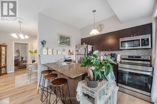 304 - 215 Queen Street E, Brampton, ON - Indoor Photo Showing Kitchen