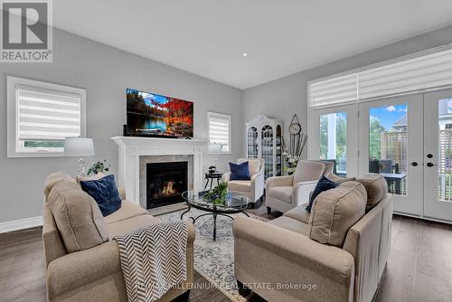 23 Sassafras Row, Fort Erie, ON - Indoor Photo Showing Living Room With Fireplace