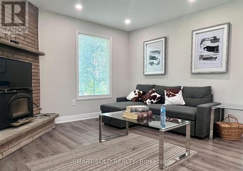 247 Dunnette Landing Road, Alnwick/Haldimand, ON - Indoor Photo Showing Living Room With Fireplace