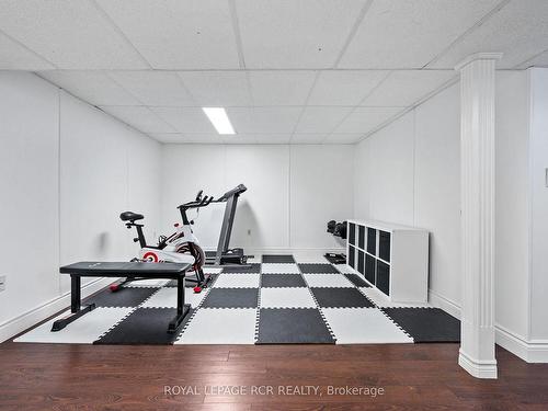 91 De Rose Ave, Caledon, ON - Indoor Photo Showing Gym Room