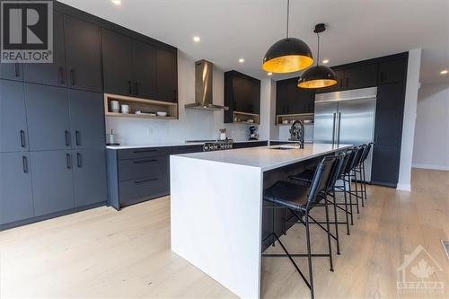 25 Angel Heights, Ottawa, ON - Indoor Photo Showing Kitchen With Upgraded Kitchen