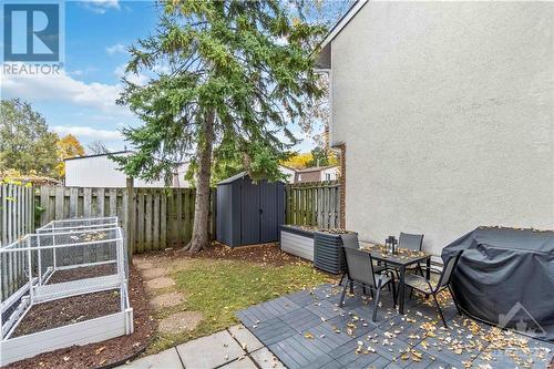 Backyard with exclusive use parking spot outside entrance. - 3310 Southgate Drive Unit#245, Ottawa, ON - Outdoor