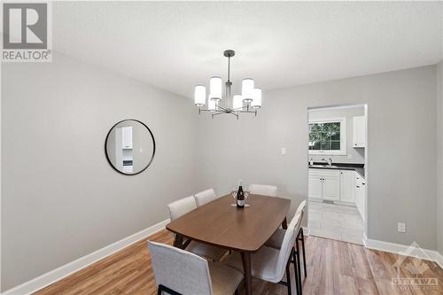 Dining Room is spacious! - 3310 Southgate Drive Unit#245, Ottawa, ON - Indoor Photo Showing Dining Room