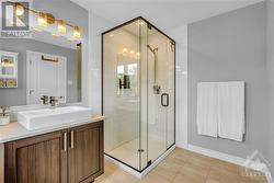 Beautiful glass enclosed shower - 