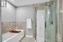 Separate tub and shower - 