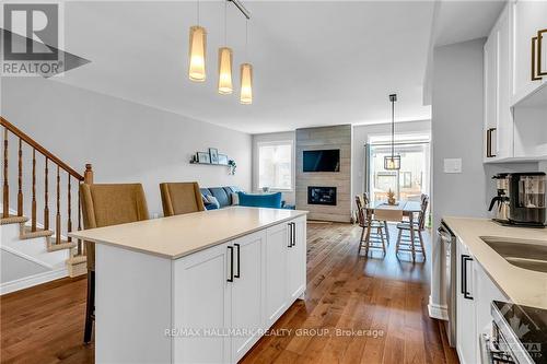 262 Munro Street, Carleton Place, ON - Indoor Photo Showing Kitchen With Fireplace