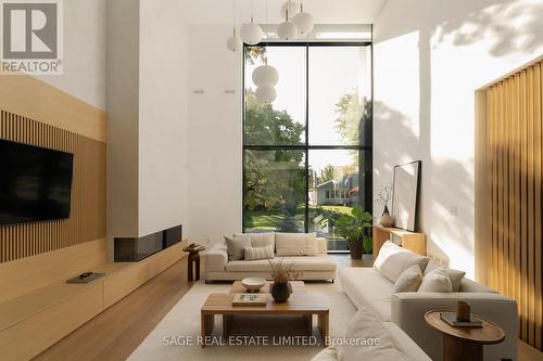 38 Ravensbourne Crescent, Toronto, ON - Indoor Photo Showing Living Room