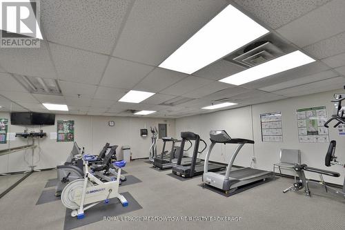 1512 - 20 Cherrytree Drive, Brampton, ON - Indoor Photo Showing Gym Room