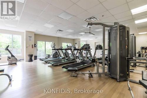 702 - 8 Maison Parc Court, Vaughan, ON - Indoor Photo Showing Gym Room