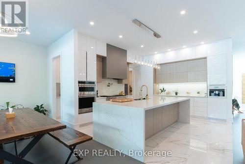 27 Prennan Avenue, Toronto, ON - Indoor Photo Showing Kitchen With Upgraded Kitchen