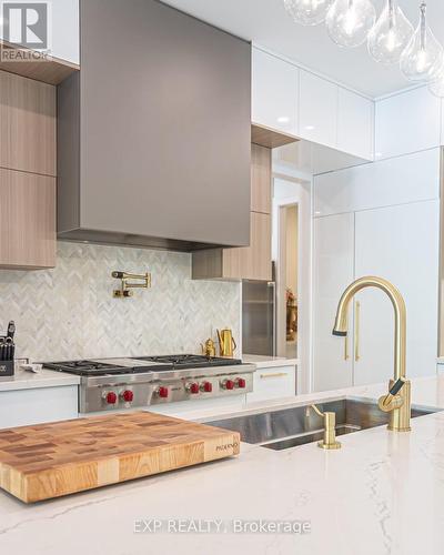 27 Prennan Avenue, Toronto, ON - Indoor Photo Showing Kitchen With Double Sink With Upgraded Kitchen