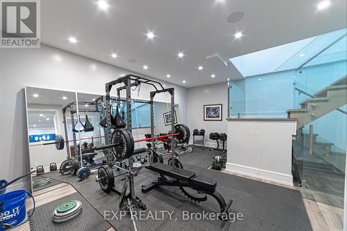 27 Prennan Avenue, Toronto, ON - Indoor Photo Showing Gym Room