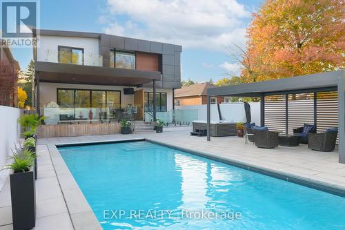 27 Prennan Avenue, Toronto, ON - Outdoor With In Ground Pool