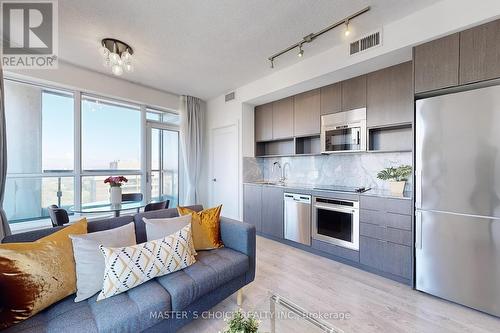 3602 - 7 Mabelle Avenue, Toronto, ON - Indoor Photo Showing Kitchen