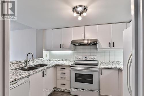 1307 - 717 Bay Street, Toronto, ON - Indoor Photo Showing Kitchen With Double Sink