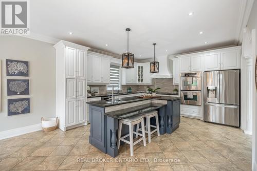 294 Sunset Beach Road, Richmond Hill, ON - Indoor Photo Showing Kitchen With Stainless Steel Kitchen With Upgraded Kitchen