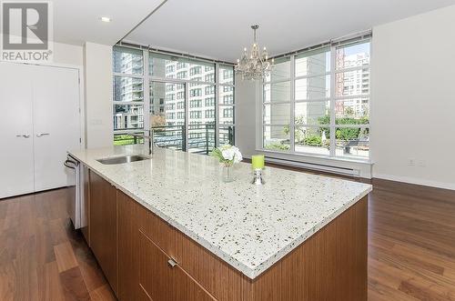 1205 Howe Street, Vancouver, BC - Indoor Photo Showing Kitchen