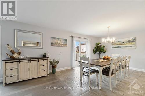 223 Station Trail, Prescott And Russell, ON - Indoor Photo Showing Dining Room