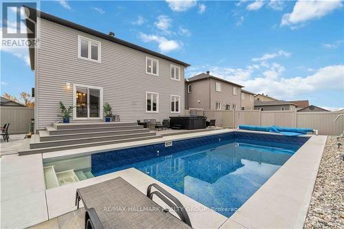 223 Station Trail, Prescott And Russell, ON - Outdoor With In Ground Pool With Backyard