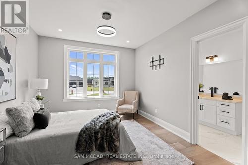 46 Charles Tilley Crescent, Clarington, ON - Indoor Photo Showing Bedroom