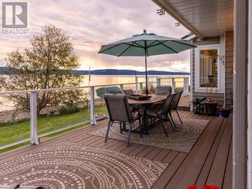 8745 Patricia Road, Powell River, BC - Outdoor With Deck Patio Veranda With Exterior