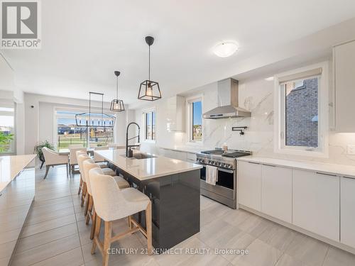 38 Mildred Gillies Street, North Dumfries, ON - Indoor Photo Showing Kitchen With Upgraded Kitchen