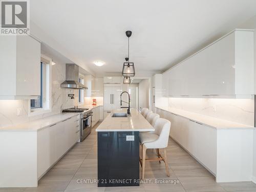 38 Mildred Gillies Street, North Dumfries, ON - Indoor Photo Showing Kitchen With Upgraded Kitchen