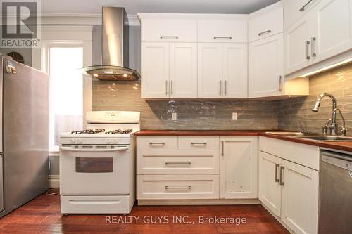 315 Pearl Avenue, Peterborough (Downtown), ON - Indoor Photo Showing Kitchen With Double Sink