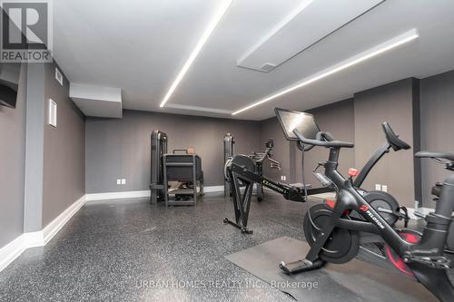 313 - 1 Cardiff Road, Toronto, ON - Indoor Photo Showing Gym Room