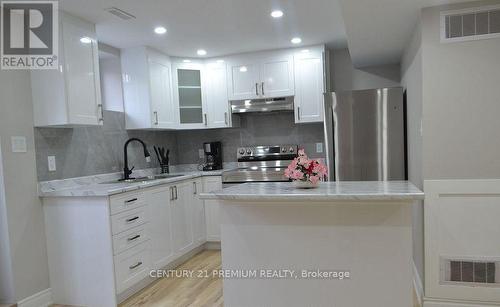 Bsmt - 39 Earl Grey Crescent W, Brampton, ON - Indoor Photo Showing Kitchen With Upgraded Kitchen