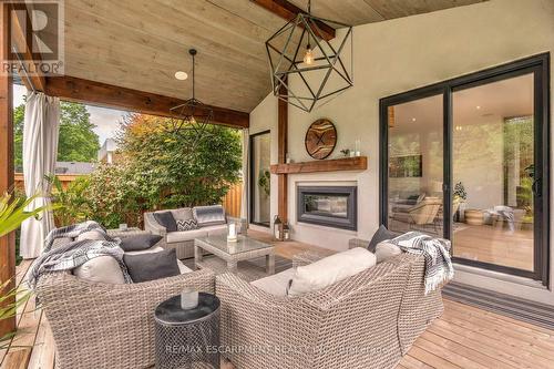 3362 Guildwood Drive, Burlington, ON -  With Fireplace With Exterior