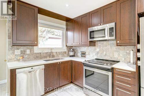 48 Goldcrest Road, Brampton, ON - Indoor Photo Showing Kitchen With Stainless Steel Kitchen With Double Sink