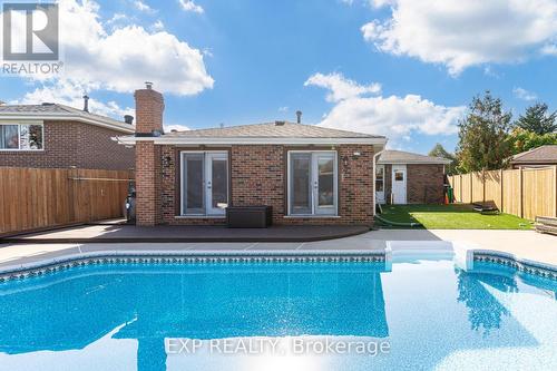 48 Goldcrest Road, Brampton, ON - Outdoor With In Ground Pool