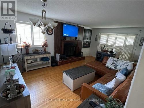 215 Mill Street S, Brampton, ON - Indoor Photo Showing Living Room With Fireplace