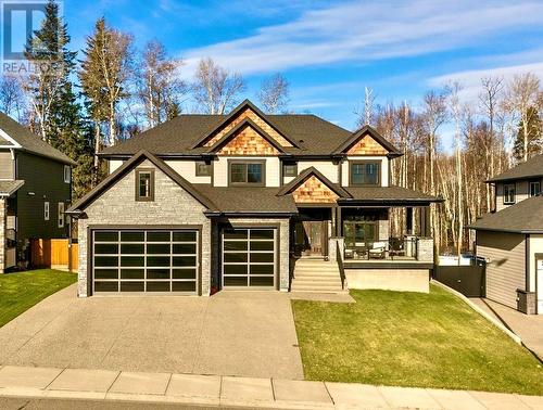 3900 Barnes Drive, Prince George, BC - Outdoor With Deck Patio Veranda With Facade