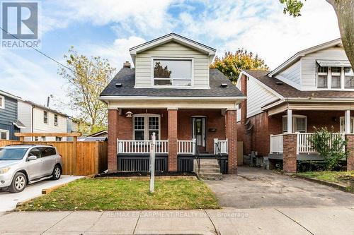 50 London Street N, Hamilton, ON - Outdoor With Deck Patio Veranda With Facade